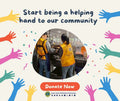 Start being a helping hand to our community